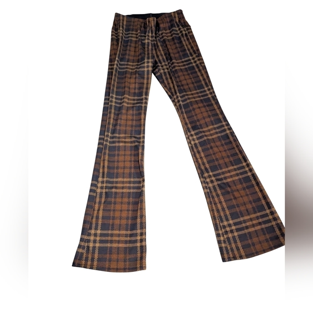 American Eagle Outfitters Brown Boot Cut Flare Pants, Pull On, Xs - Picture 3 of 5